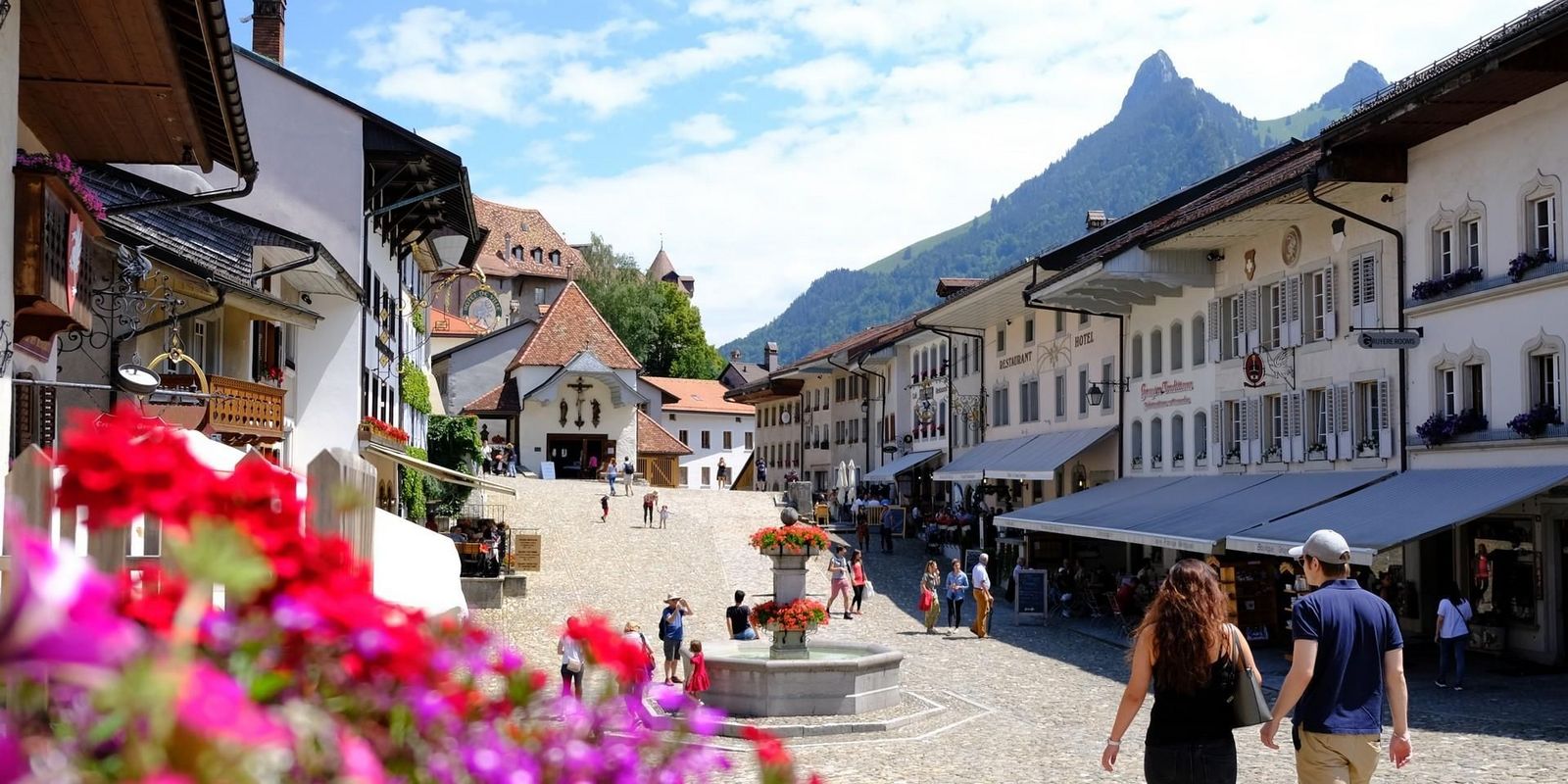 Ausflug ins mittelalterliche Städtchen Gruyères