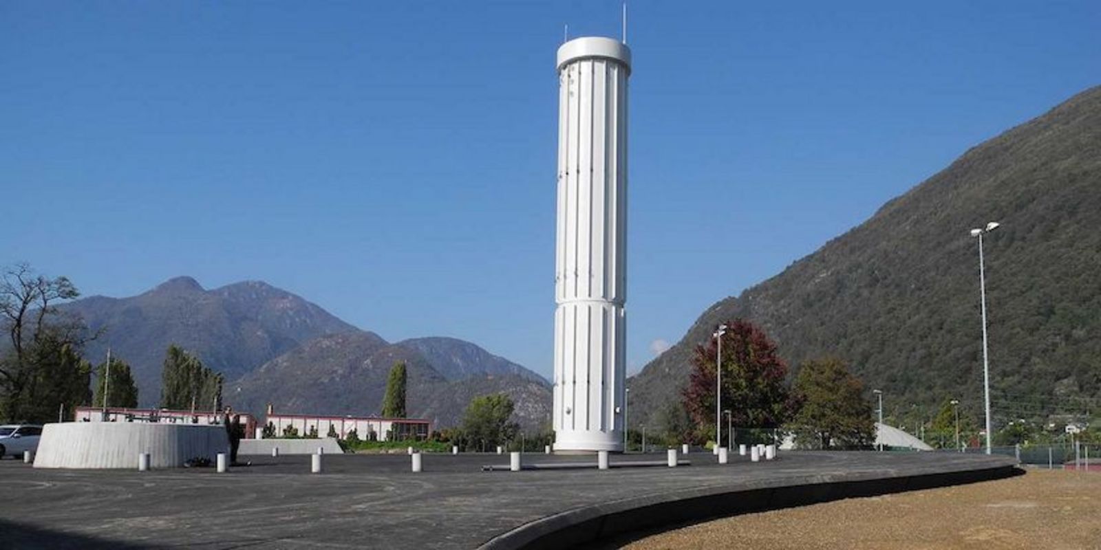 Woodchip-fired heating plant in Losone (TI)